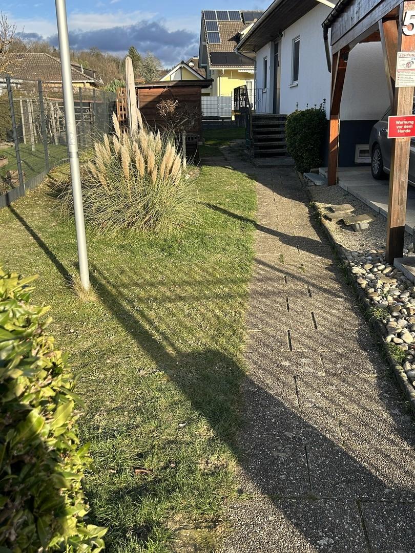 Zugang zum Haus von Strasse