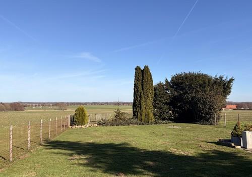 Blick auf freie Felder 