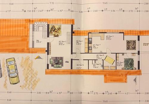 Grundriss: Obergeschoss