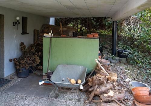 üerdachter Kellereingang