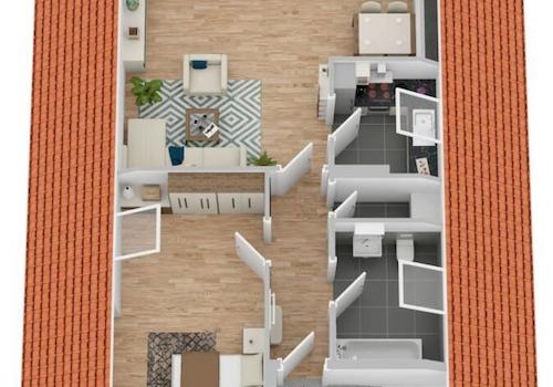 Grundriss Dachgeschoß