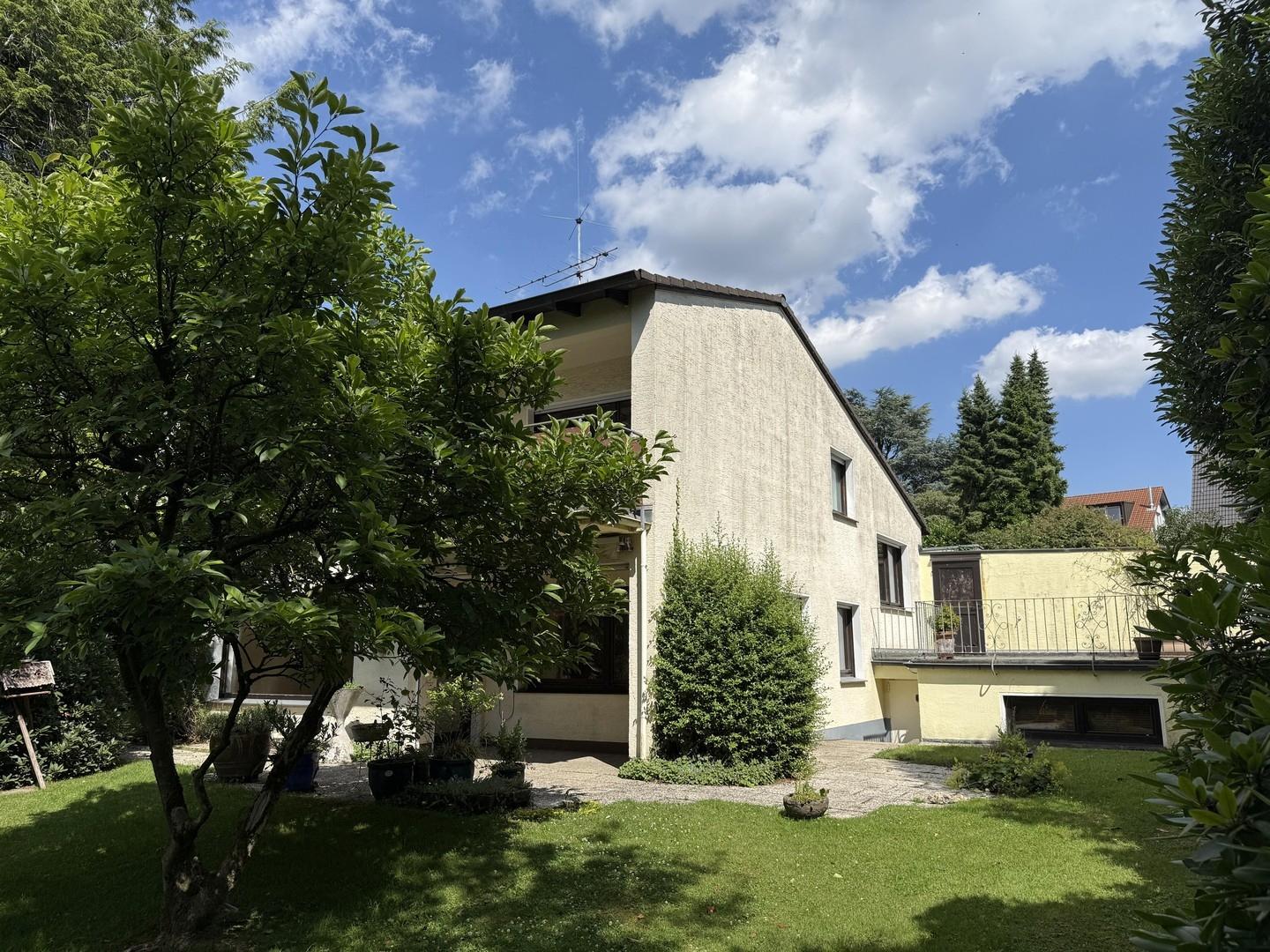 Anblick vom Garten