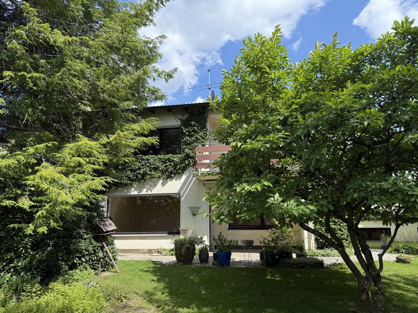 Anblick vom Garten