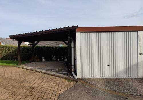 Garage und Carport