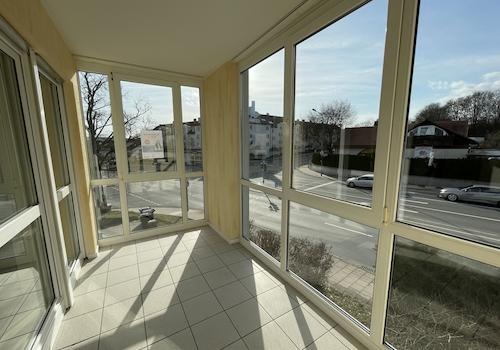 Blick vom Wintergarten