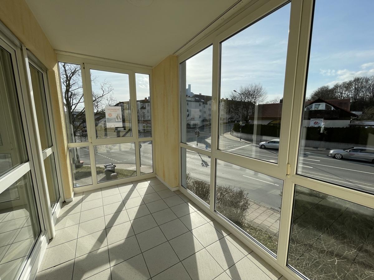 Blick vom Wintergarten
