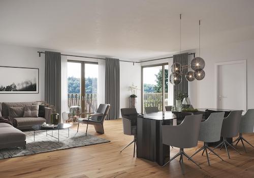 Visualisierung Wohnzimmer