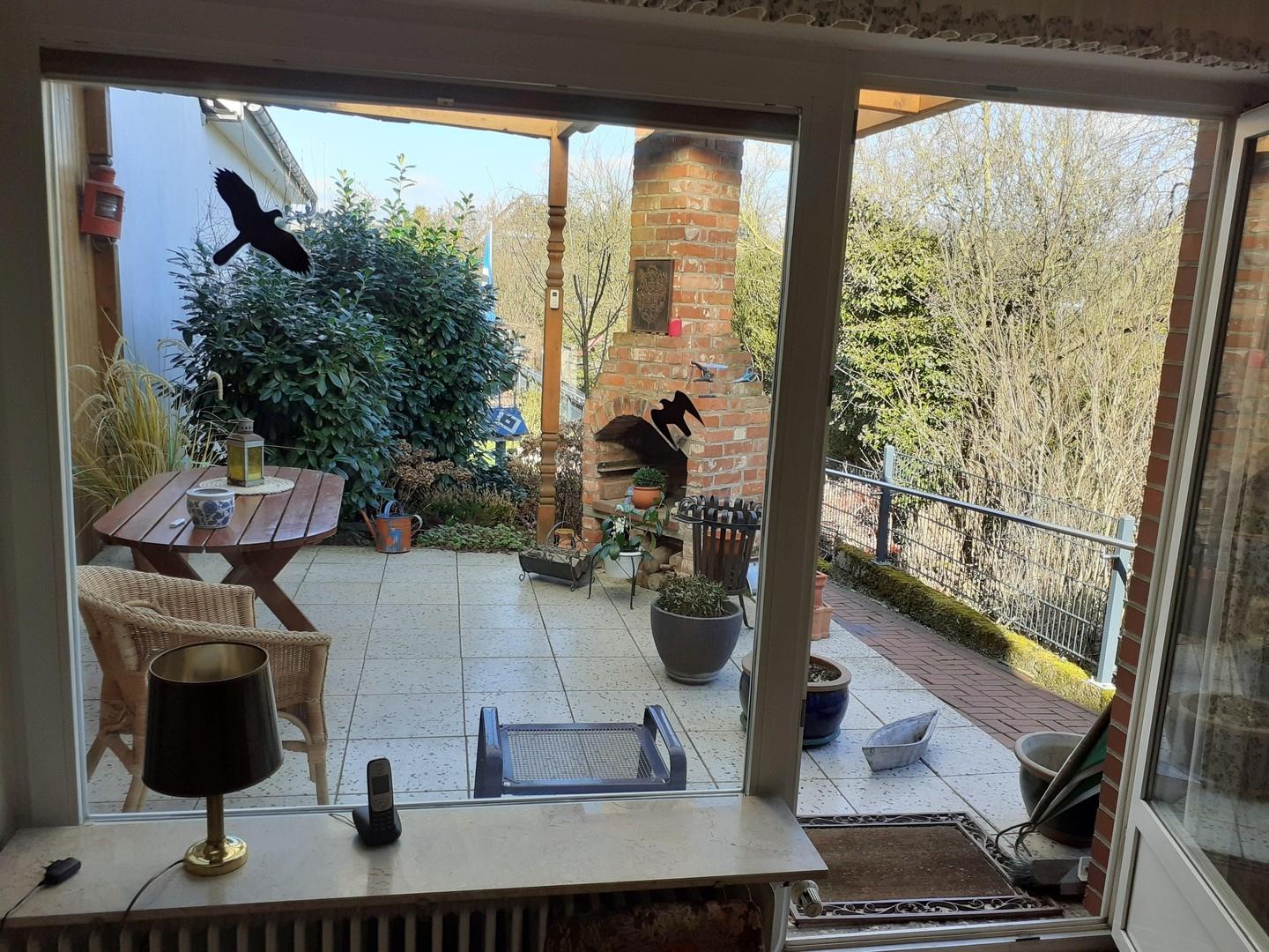 Blick Richtung Garten 