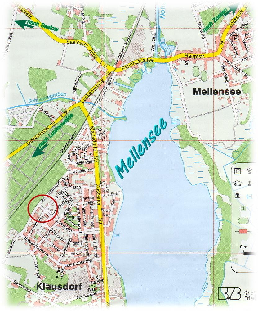 Klausdorf Straßenlage