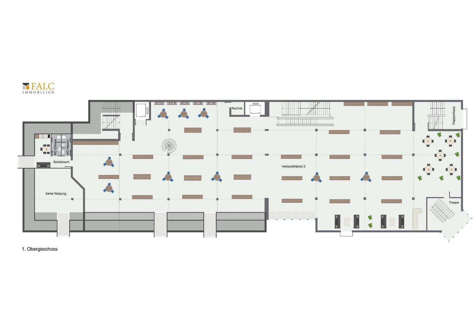 Grundriss 1. Obergeschoss