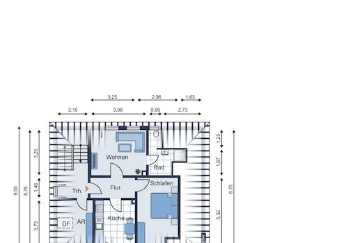 Grundriss Dachgeschoss