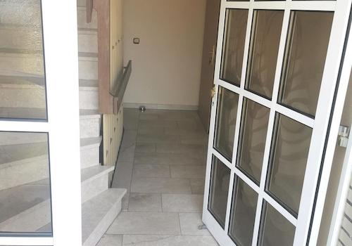 Eingang nach Windfang