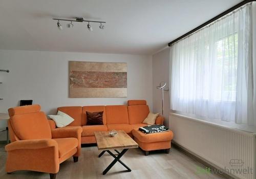 Blick ins Wohnzimmer