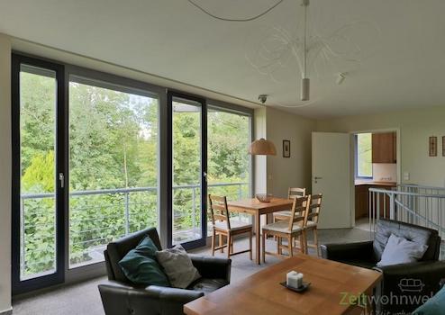 (EF0778_M) Dresden: Loschwitz/Wachwitz, moderne möblierte Maissonette-Whg mit Terrasse in phantastischer Lage