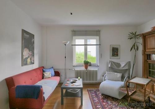 Sofa-Sitzecke im Wohnzimmer