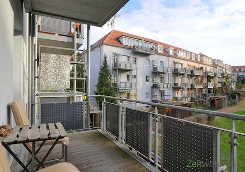 Dezemberblick vom Balkon