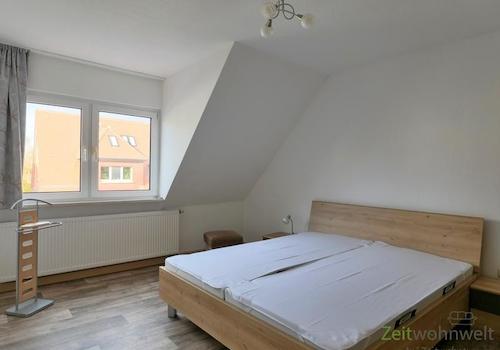 Blick ins Schlafzimmer