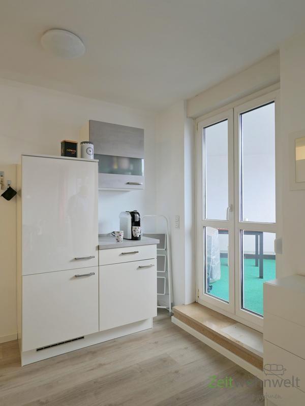 Blick zum Balkonausgang