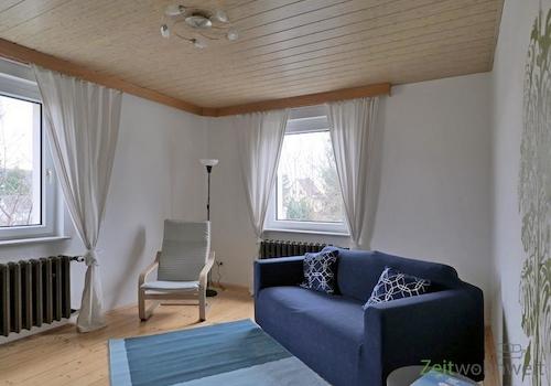 Blick ins Wohnzimmer