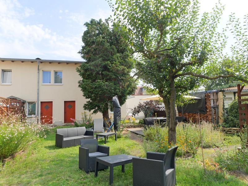 Blick in die Außenanlage