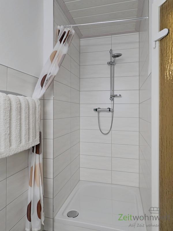 neue Dusche im Bad