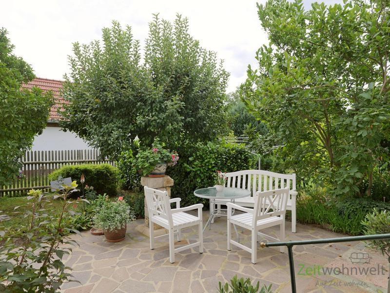 Sitzecke am Hauseingang