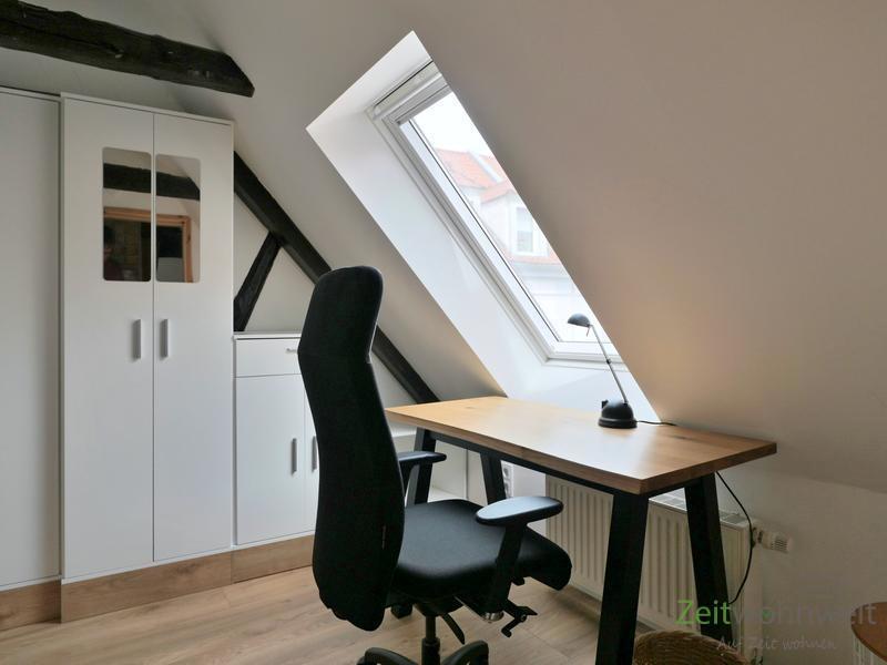 Blick ins kleine Schlafzimmer oben