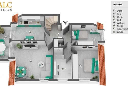 Grundriss - Obergeschoss