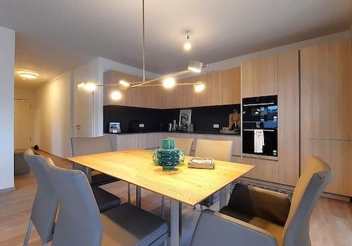 Musterwohnung offener Küchenbereich