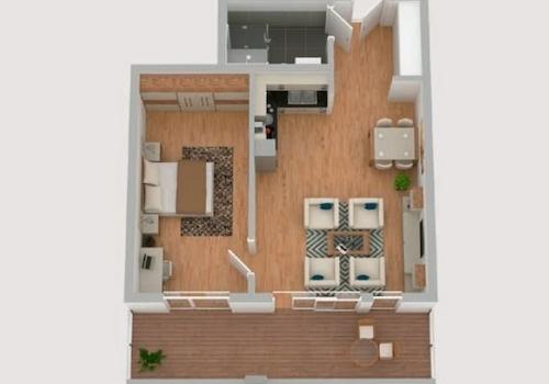 Grundriss Haus E Wohnung 7