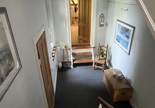 Blick ins Treppenhaus
