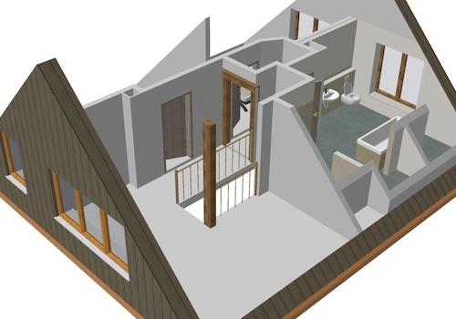 DG, vorne offene Galerie