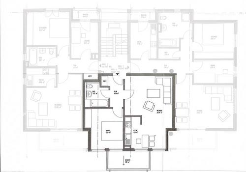 Wohnung Grundriss (1.OG) 