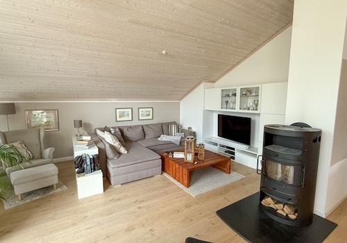 Wohnbereich mit Ofen