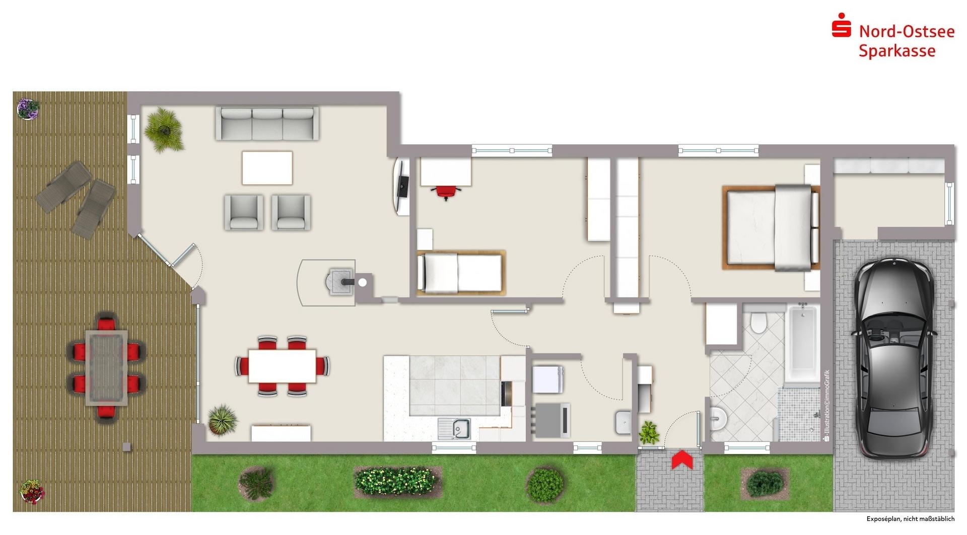 Grundriss Erdgeschoss