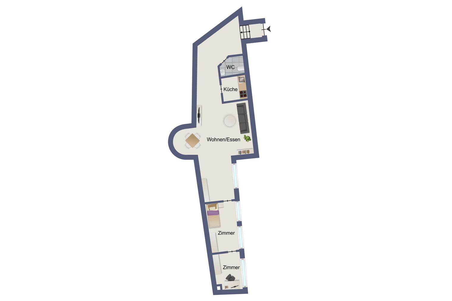 Nutzungsvorschlag Wohnung