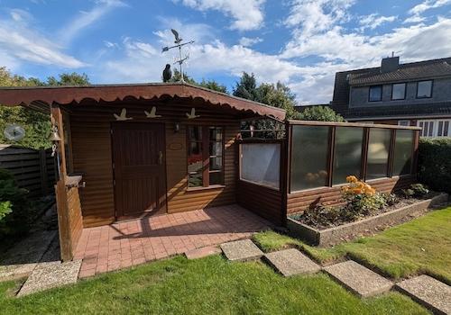 Gartenhaus in Holzbauweise