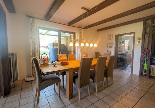 Esszimmer im Erdgeschoss