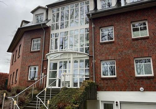 Gebäudefront, Eingang