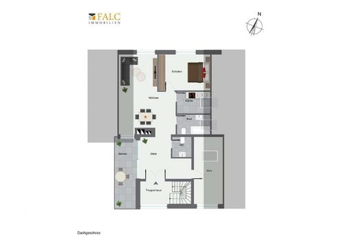 Grundriss Dachgeschoss