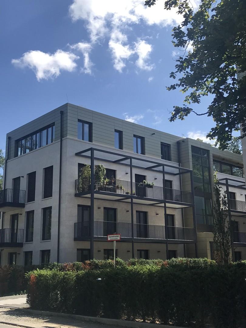 Ansicht von der Straße