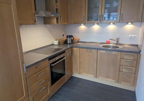 Die Küche ist schon dabei!