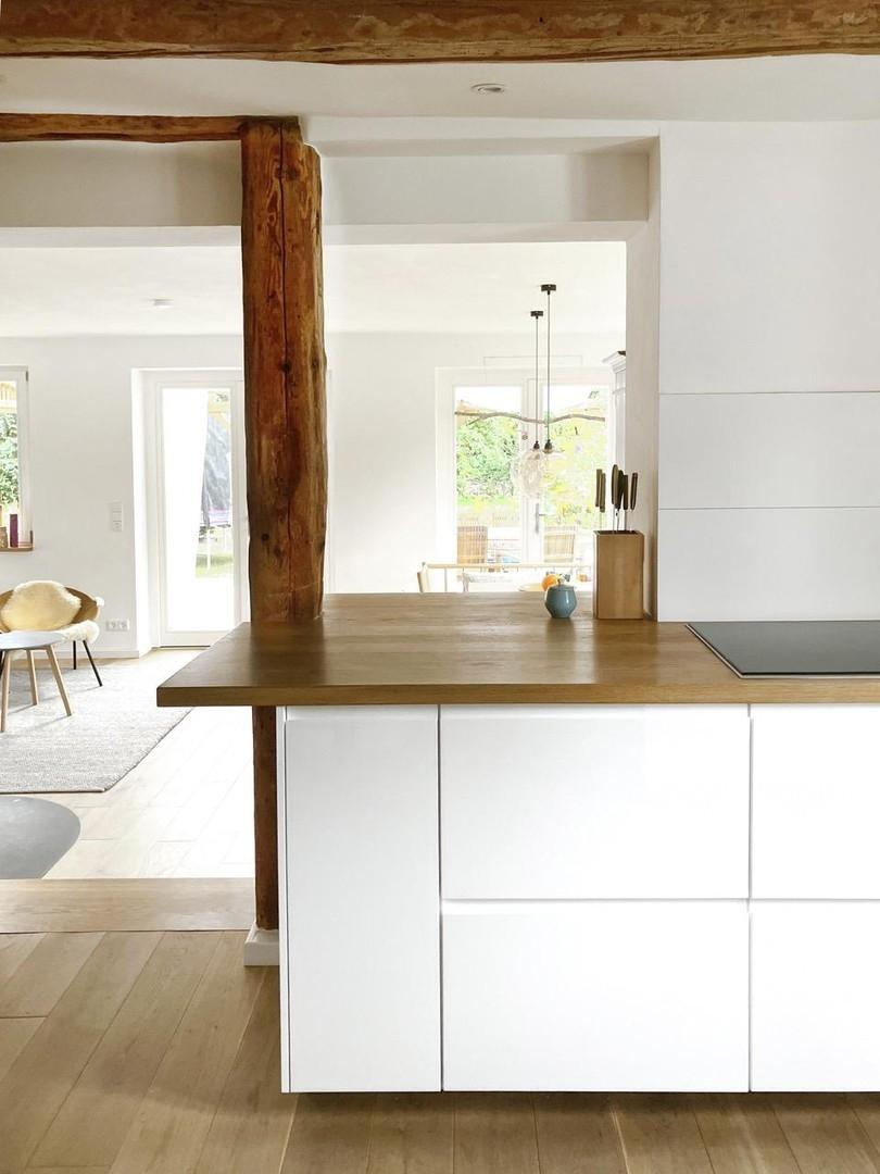 Blick in den Wohn-Essbereich