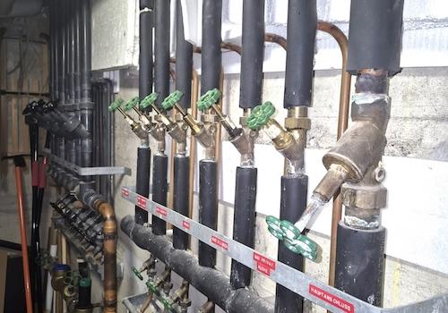 Installationen Wasser