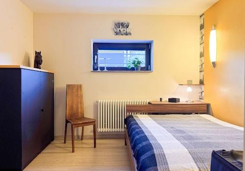 Schlafzimmer im Souterrain