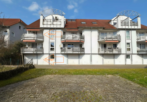 Balkon / Garage Lage