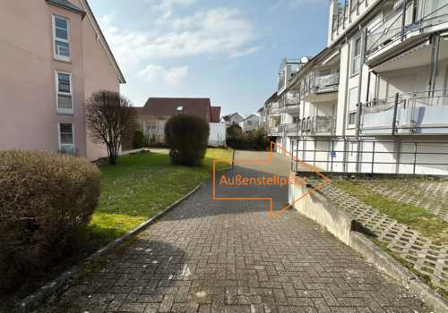 Außenstellplatz Lage