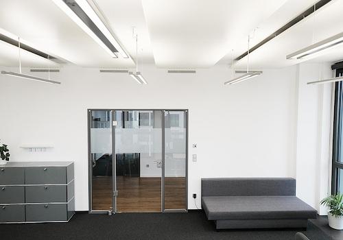 Abgetrennter Arbeitsraum