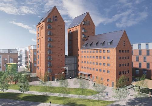 Speichertürme S_W-Ansicht