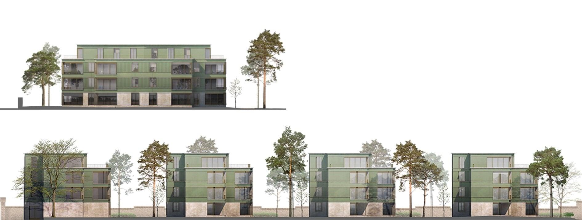 Front- u. Seitenansicht